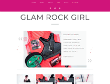 Tablet Screenshot of glamrockgirl.com